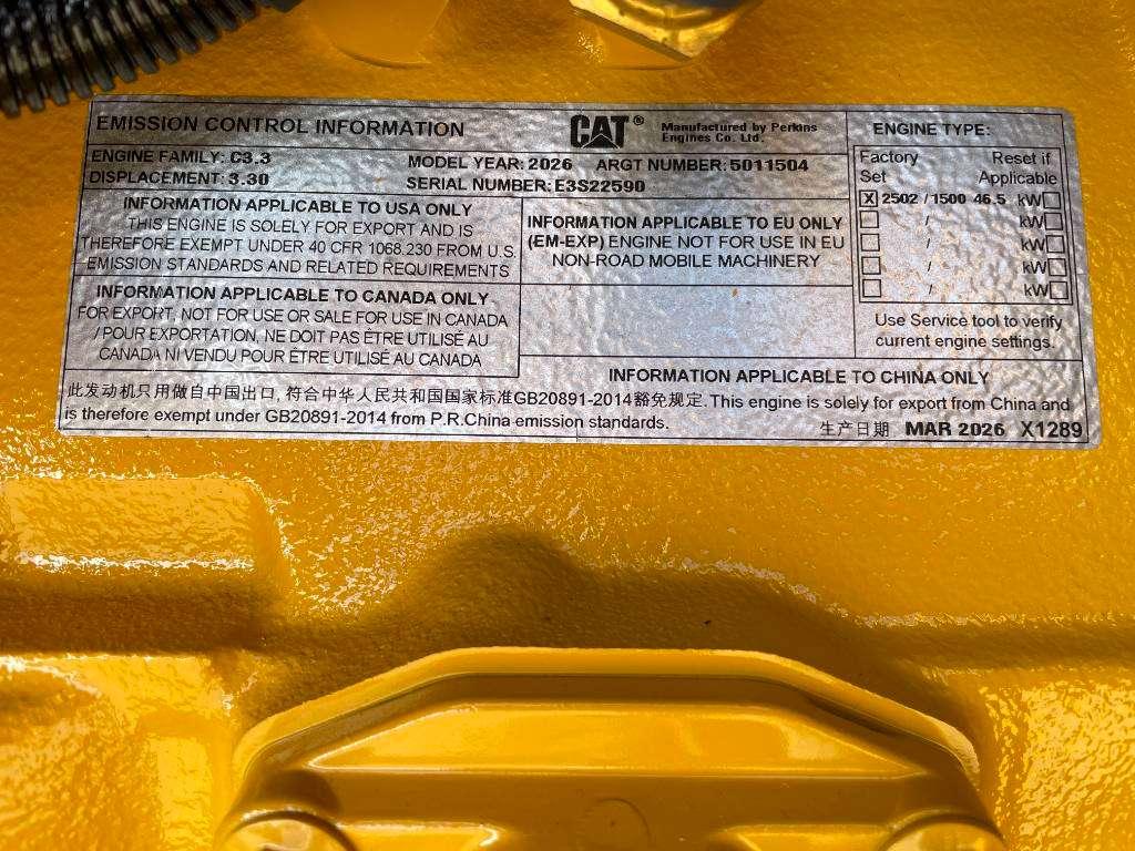 Caterpillar DE50E0 - 50 kVA Generator - DPX-18006 Photo 15