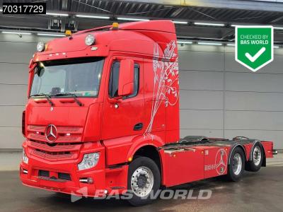 Mercedes-Benz Actros 2553 6X2 Chassis Full Air suspension Lift+steering axle Automatic Euro 6 en vente par BAS World B.V.