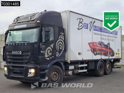 Iveco Stralis 560 6X2 Retarder Automatic Lift Axle 1500kg Tailgate Euro 5 en vente par BAS World B.V.