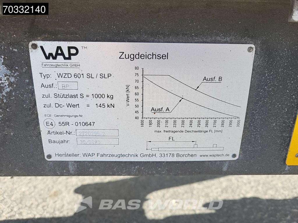 Wecon AKZ 218 2 axles Ladebordwand  Durchlaufsystem LBW Photo 30