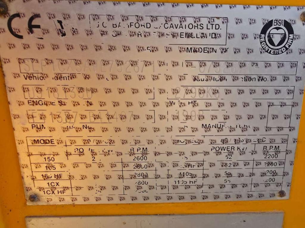 JCB 1CX Photo 8
