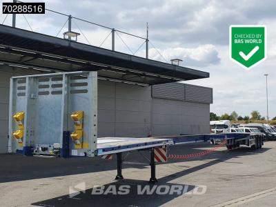 Faymonville MAX210-Z-3AA-13.60-22.5-2.54 3 axles 29M 2x extendable 3x steering axle twistlocks en vente par BAS World B.V.