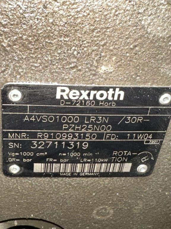 Rexroth A4VSO1000LR3N/30R-PZH25N00 Photo 1