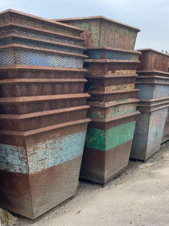 VASCHETTA USATA IN FERRO CON FODERI PER MULETTO Photo 2