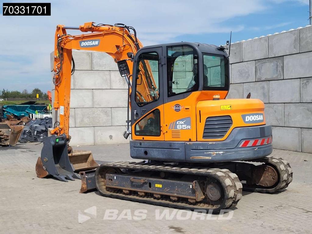 Doosan DX85 R-3 A/C - 2 Buckets Photo 3