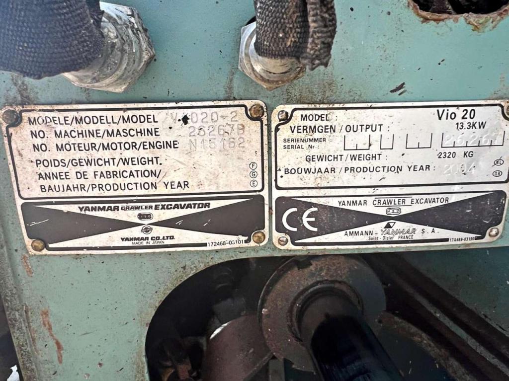 Yanmar VIO20-4 Photo 5