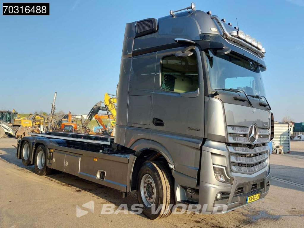 Mercedes-Benz Actros L 2848 6X2 HTS 30 tons cable system Lift-Axle Full Air Automatic Euro 6 Photo 7