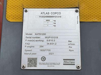 Atlas Copco XATS 1200 CUD en vente par Machinery Resale