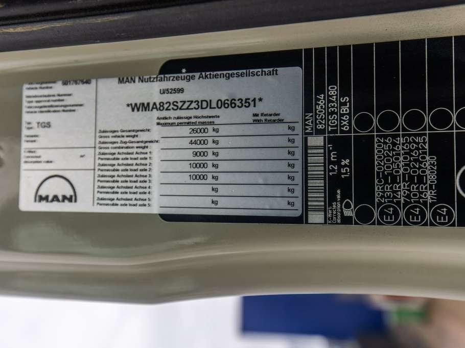 Man TGS 33.480 BLS-6x6 Photo 19