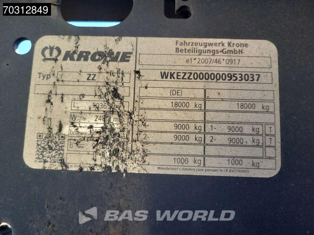 Krone ZZ 2 axles TUV 12/26 20ft Photo 27