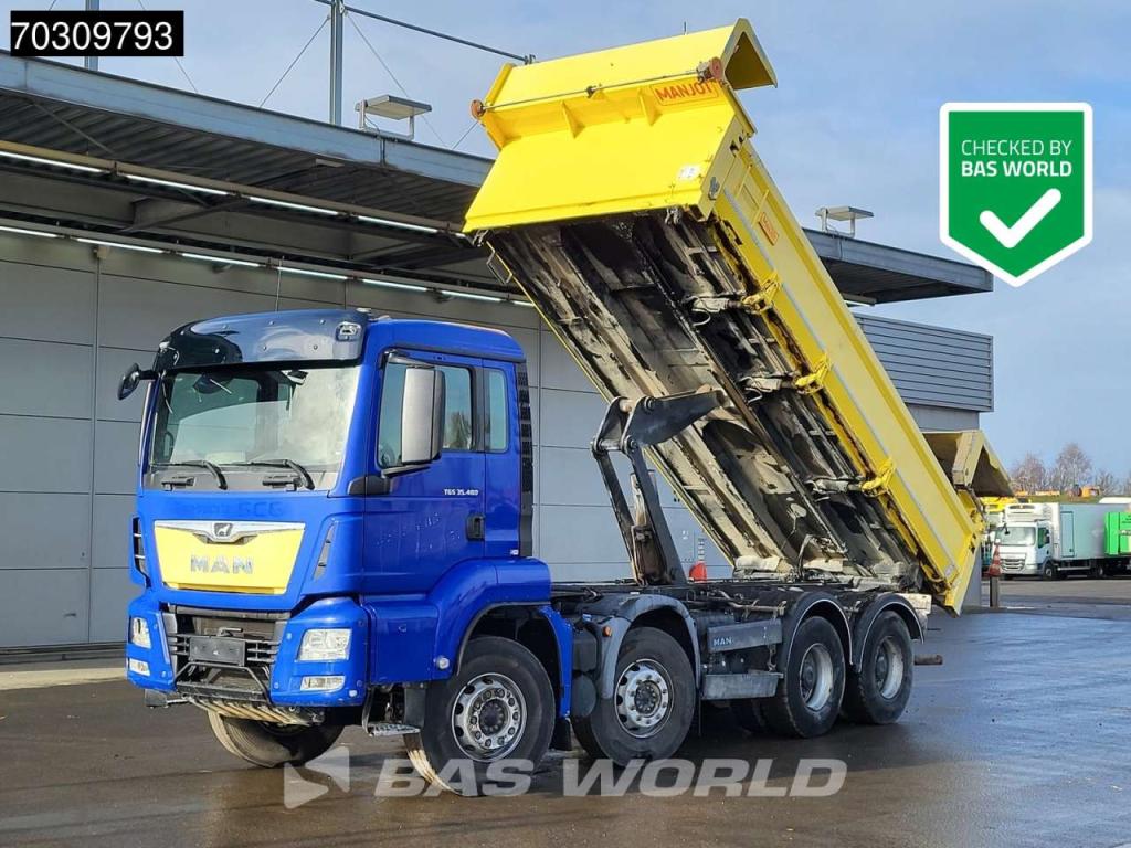 Man TGS 35.460 8X4 12m3 2-way tipper Steelsuspension Big-Axle Automatic Euro 6 Photo 1