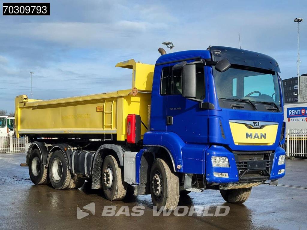 Man TGS 35.460 8X4 12m3 2-way tipper Steelsuspension Big-Axle Automatic Euro 6 Photo 10