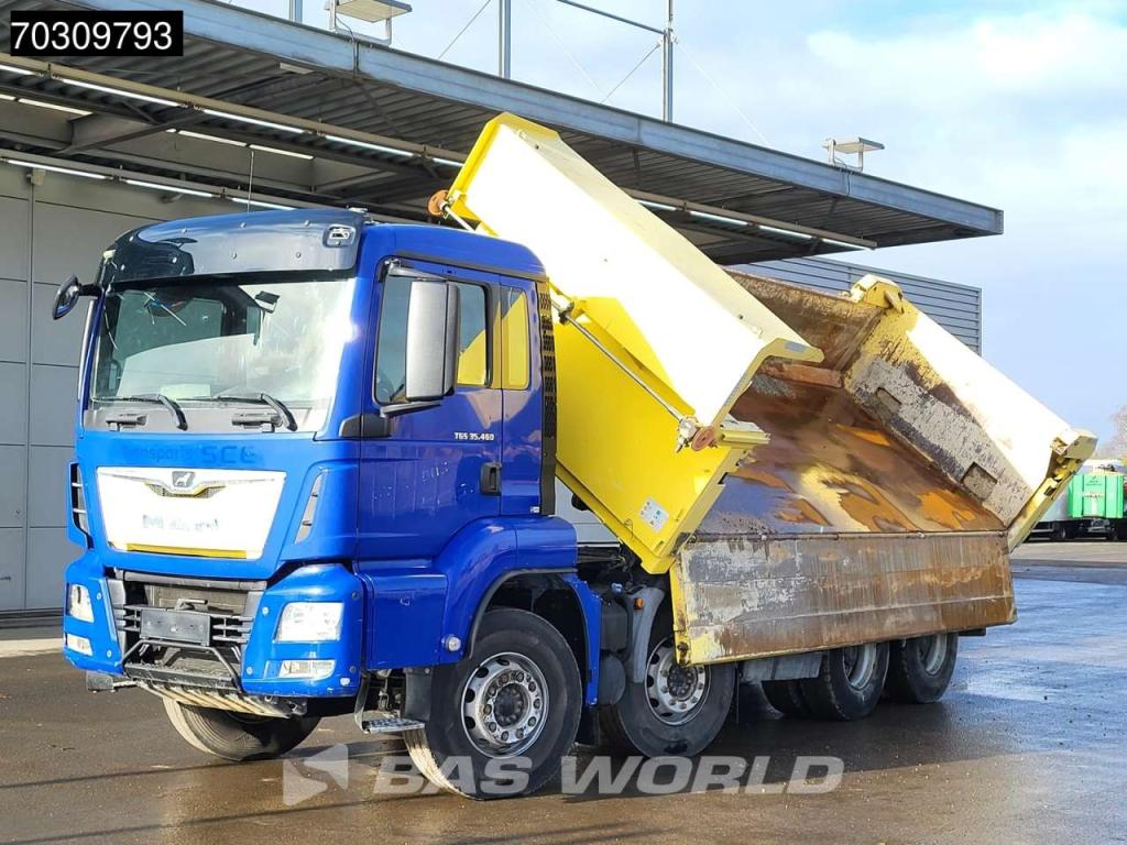 Man TGS 35.460 8X4 12m3 2-way tipper Steelsuspension Big-Axle Automatic Euro 6 Photo 3