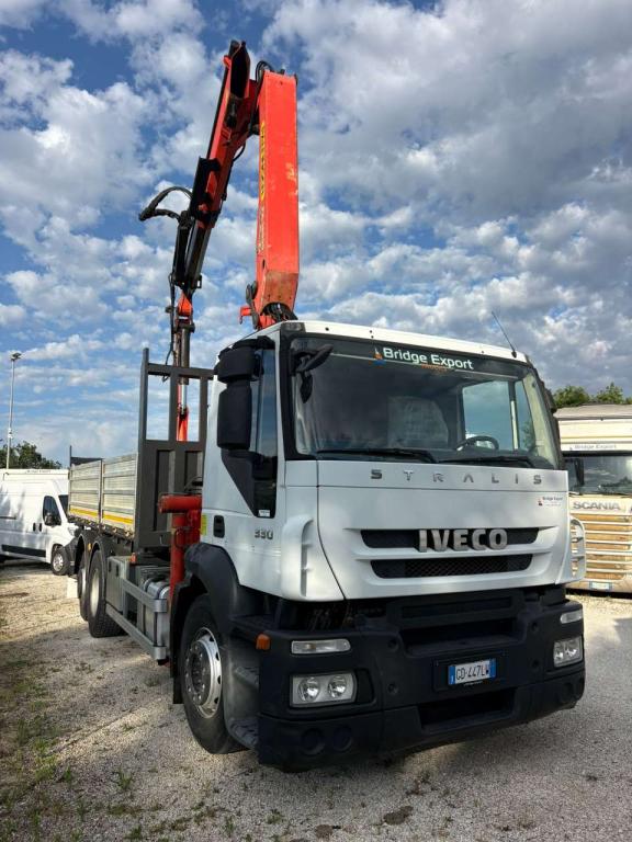 Iveco STRALIS 330 euro 5 ribaltabile GRU PALFINGER Photo 17
