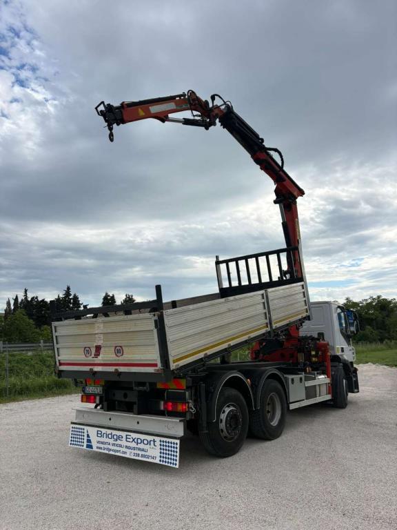 Iveco STRALIS 330 euro 5 ribaltabile GRU PALFINGER Photo 3