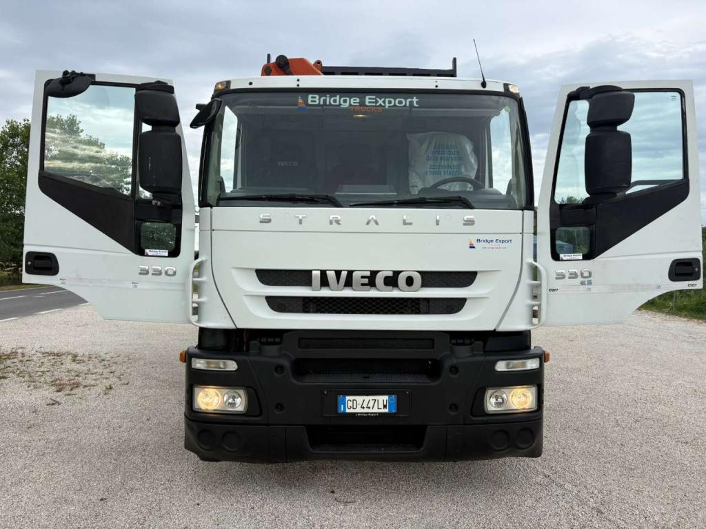 Iveco STRALIS 330 euro 5 ribaltabile GRU PALFINGER Photo 9