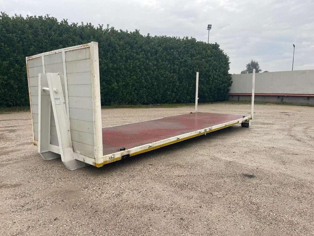 CONTAINER USATO A PIANALE SENZA SPONDE Photo 1