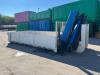 CONTAINER SCARRABILE A PIANALE CON SPONDE E GRU Photo 3 thumbnail
