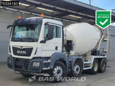 Man TGS 32.420 TGS 8X4 Schwing 9m3 mixer steelsuspension Automatic Euro 6 en vente par BAS World B.V.