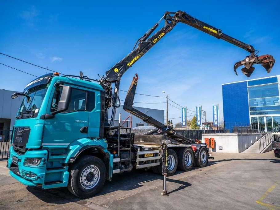 Man TGS 35.510 8X4-4 BL + TAJFUN L170 K Photo 1