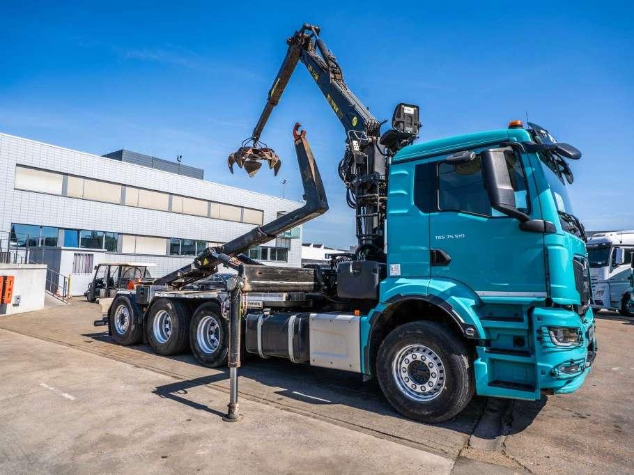 Man TGS 35.510 8X4-4 BL + TAJFUN L170 K Photo 2