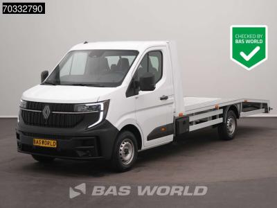 Renault Master 170PK Automaat Autotransporter LED Trekhaak Airco Cruise CarPlay Parkeersensoren Lier Euro6 en vente par BAS World B.V.