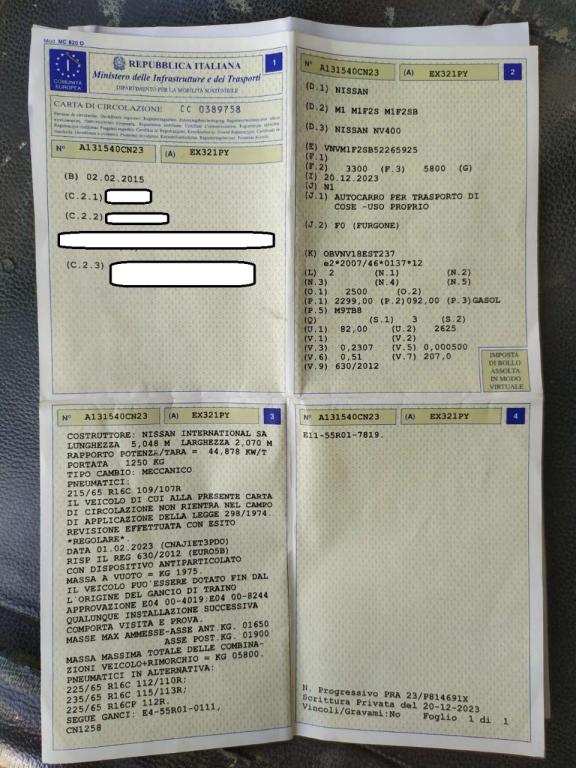 Nissan NV400 Photo 9