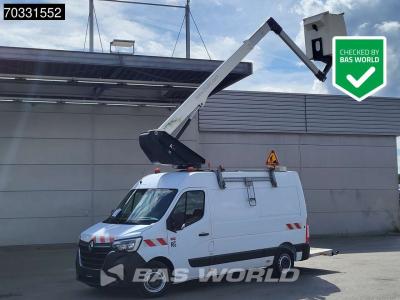 Renault Master 145PK Hoogwerker Klubb K32 Werkhoogte 12,5m L2H2 Trekhaak Airco Cruise Camera Parkeersensore en vente par BAS World B.V.