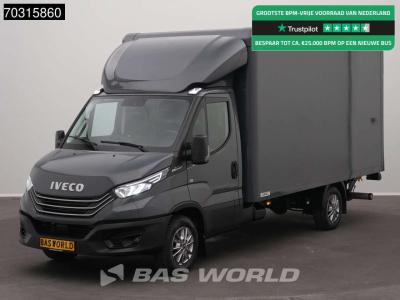 Iveco Daily 35S21 BPM Vrij! Automaat Luchtvering 210PK Bakwagen LED Airco Cruise Camera Euro6 Meubelbak K en vente par BAS World B.V.