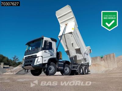 Volvo FMX 500 FMX 8X4 22m3 Mining tipper 52tons GVW Steel suspension Big-Axle VEB+ Euro 6 en vente par BAS World B.V.