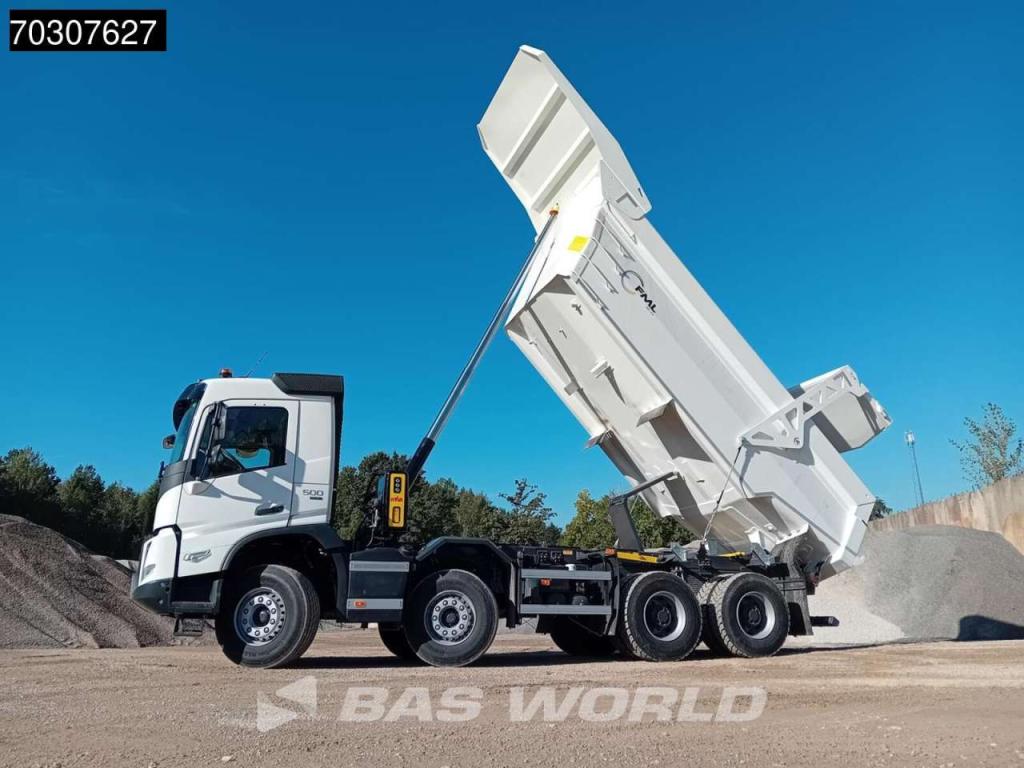 Volvo FMX 500 FMX 8X4 22m3 Mining tipper 52tons GVW Steel suspension Big-Axle VEB+ Euro 6 Photo 3