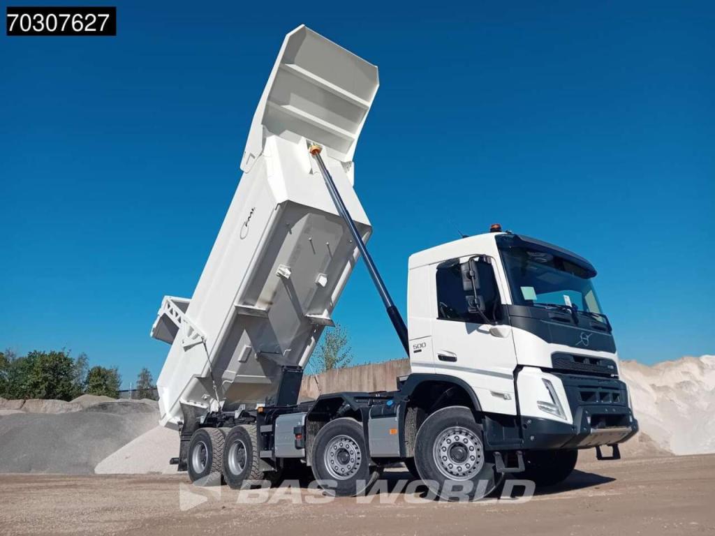 Volvo FMX 500 FMX 8X4 22m3 Mining tipper 52tons GVW Steel suspension Big-Axle VEB+ Euro 6 Photo 5