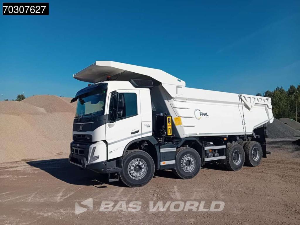 Volvo FMX 500 FMX 8X4 22m3 Mining tipper 52tons GVW Steel suspension Big-Axle VEB+ Euro 6 Photo 8