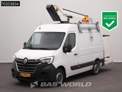 Renault Master 145PK Hoogwerker 11,3m Werkhoogte L2H2 LED Trekhaak Airco Cruise Camera Euro6 Hubarbeitsbühn en vente par BAS World B.V.
