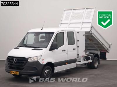 Mercedes-Benz Sprinter 514 CDI Dubbel Cabine Kipper 3,5t Trekhaak Airco Cruise Euro6 Tipper Benne Kieper A/C Towb Photo 1