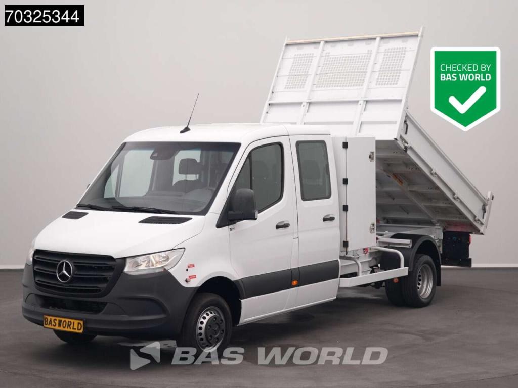 Mercedes-Benz Sprinter 514 CDI Dubbel Cabine Kipper 3,5t Trekhaak Airco Cruise Euro6 Tipper Benne Kieper A/C Towb Photo 1