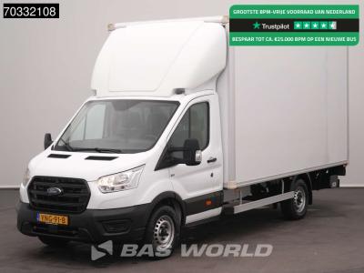 Ford Transit 130pk D'Hollandia Laadklep Zijdeur Bakwagen Airco Camera Lat om Lat Euro6 Meubelbak Koffer en vente par BAS World B.V.