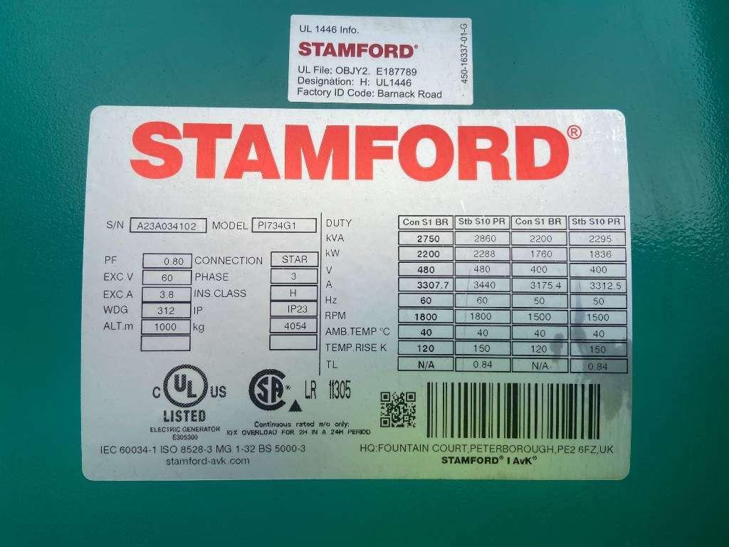 Cummins C2250D5 - 2.250 kVA Genset - QSK60 - DPX-18536-A Photo 12