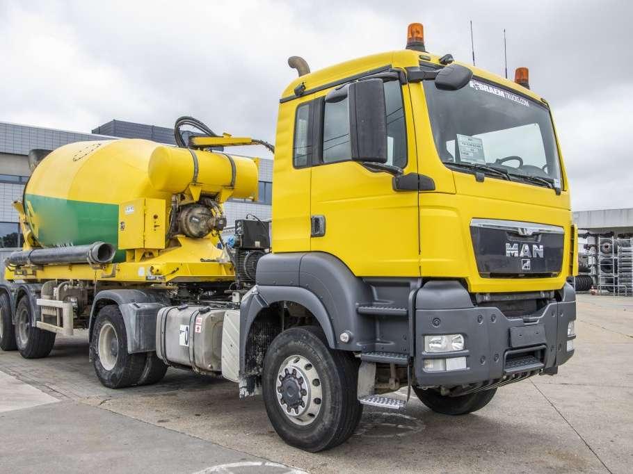 Man TGS 18.360 BLS 4X4 + SEMI MIXER 10M3 Photo 2
