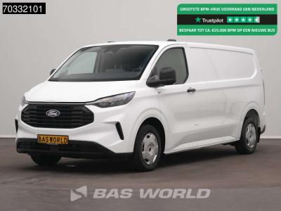 Ford Transit Custom 135pk Automaat L2H1 Airco Navi Carplay Cruise Camera Parkeersensoren v+a Euro6 L2 Ai en vente par BAS World B.V.