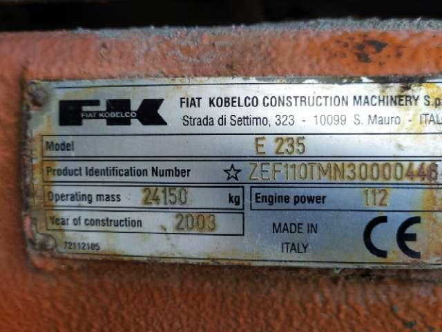 Fiat Kobelco E235 Photo 13