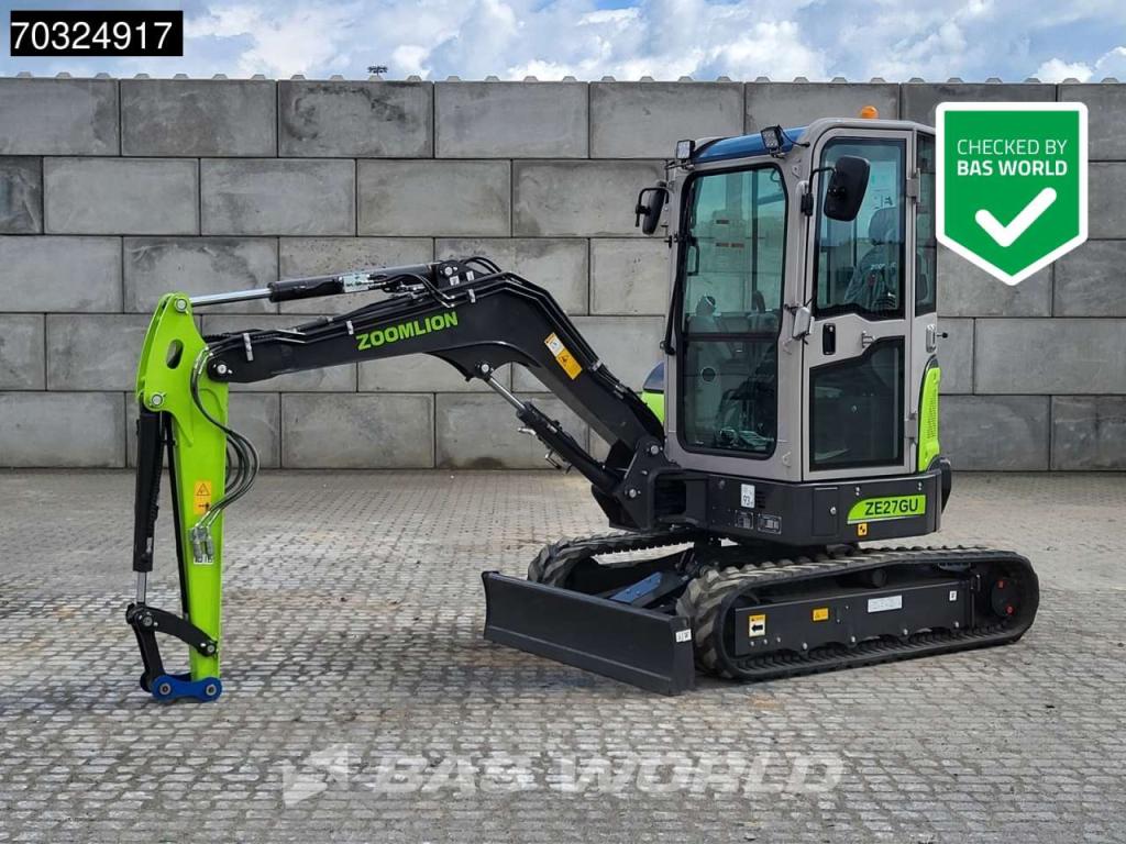 Zoomlion ZE27 GU KUBOTA ENGINE - CE CERTIFIED Photo 1