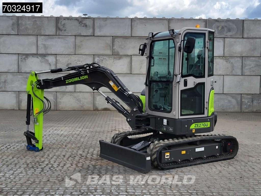 Zoomlion ZE27 GU KUBOTA ENGINE - CE CERTIFIED Photo 2