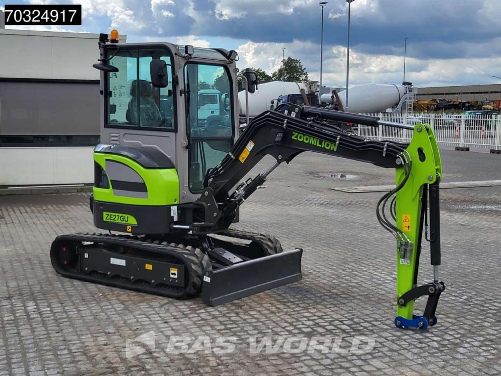 Zoomlion ZE27 GU KUBOTA ENGINE - CE CERTIFIED Photo 7