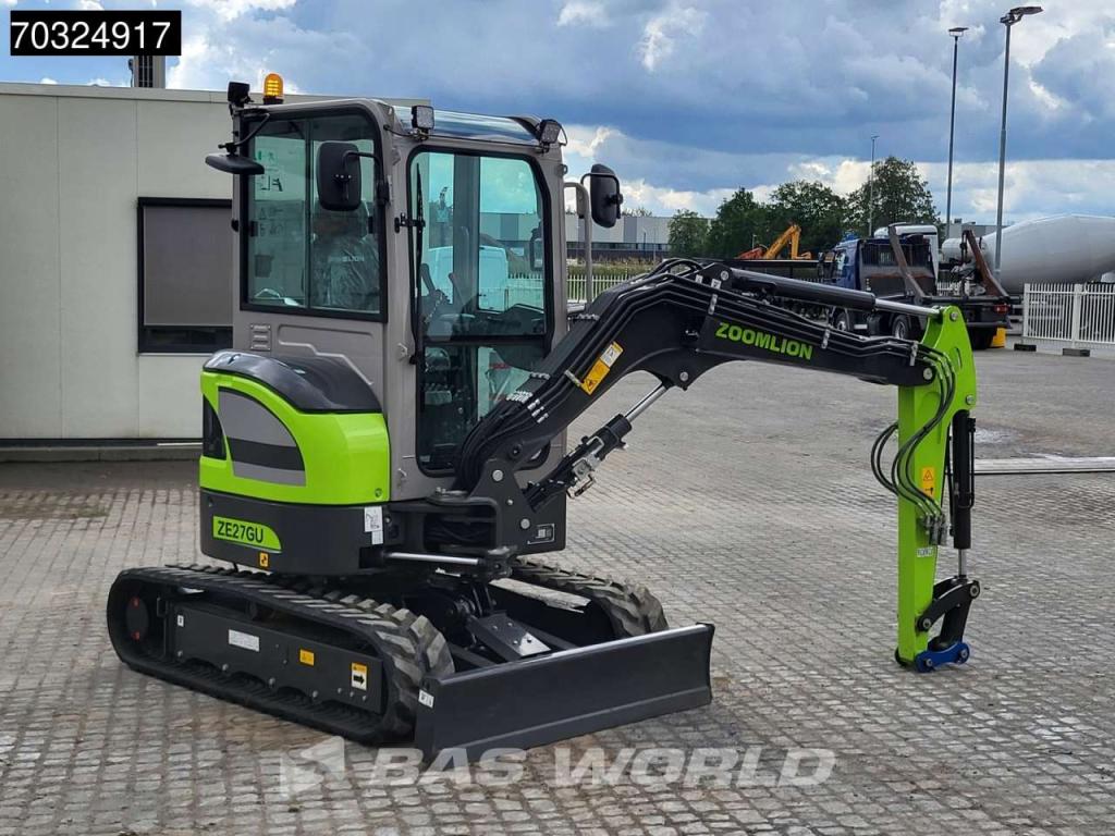 Zoomlion ZE27 GU KUBOTA ENGINE - CE CERTIFIED Photo 8
