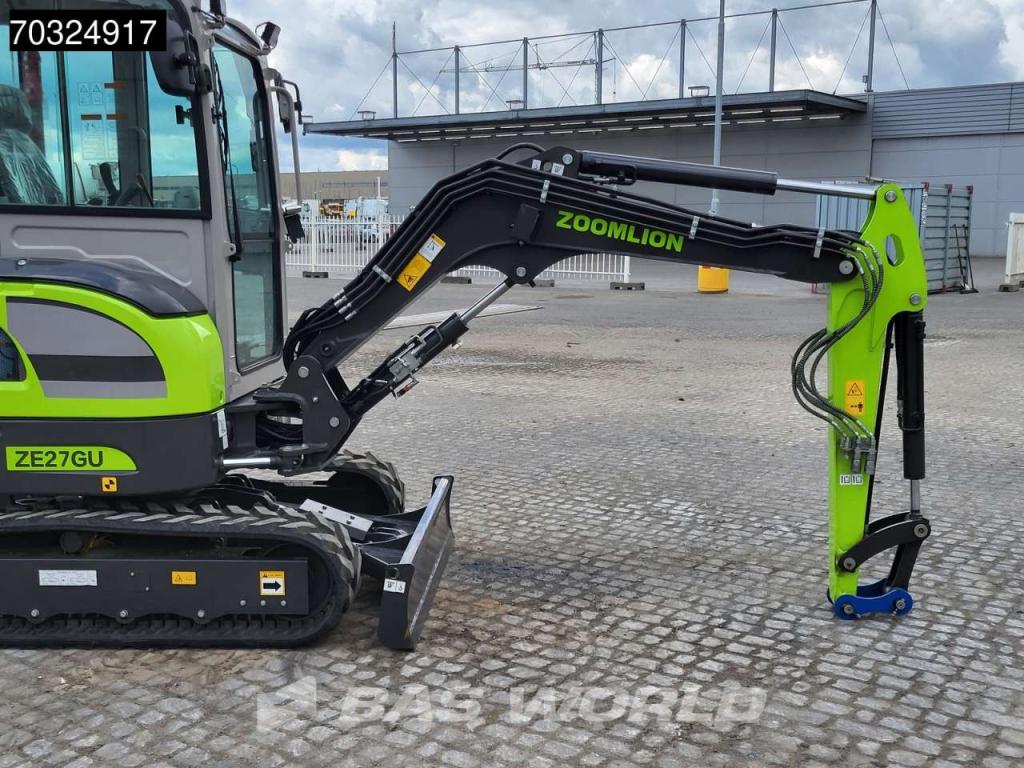 Zoomlion ZE27 GU KUBOTA ENGINE - CE CERTIFIED Photo 9