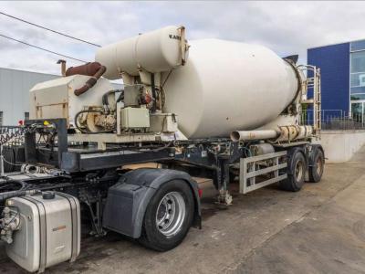 Renders BETON MIXER 12M3 + MOTOR (MALAXEUR/MISCHER) en vente par Braem NV