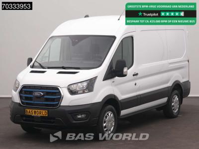Ford e-Transit 184pk Elektrisch 68kWh 317KM WLTP SOH 93% L2H2 AC/Climate Navi Carplay Parkeersensoren Cr en vente par BAS World B.V.