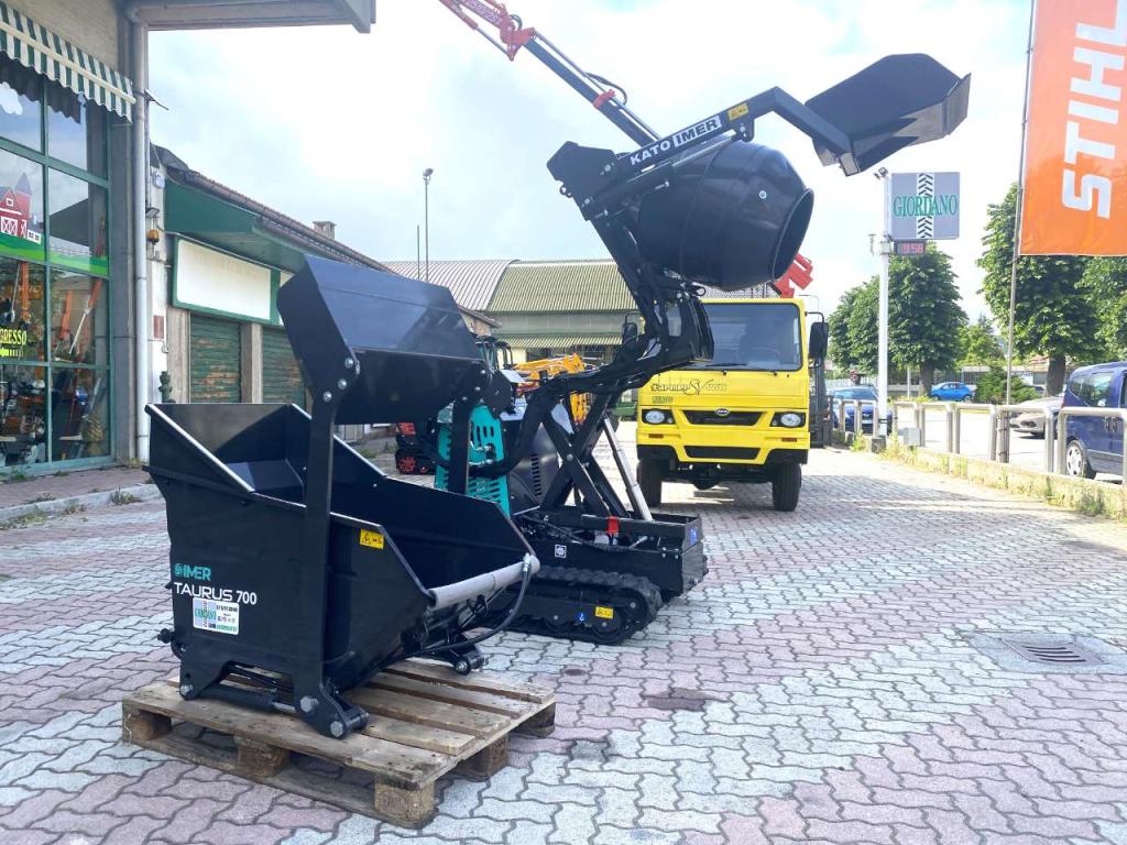 Imer Taurus 700 con botte impastatrice e scarico alto Photo 8
