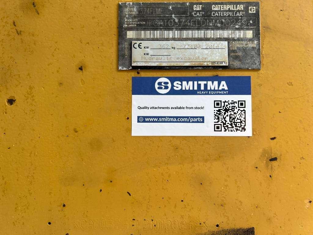 Caterpillar 374FL ME | U/C 70%! Photo 7
